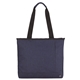 aerial view a navy kapston(r) pierce computer tote, image 1 of 13
