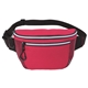 aerial view a red koozie(r) rowdy fanny pack cooler, image 1 of 10
