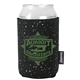 aerial view a black koozie(r) campfire can cooler, image 1 of 2