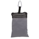 aerial view a gray good value(tm) cooling towel in pouch, image 1 of 7