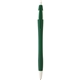 aerial view a green w/black ink dart click pen - custom pens, image 1 of 3