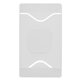 aerial view a white alliance phone stand wallet, image 1 of 3