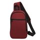 aerial view a red bandon chris promotional crossbody sling bag, image 1 of 4