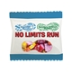 aerial view a starbursts zagasnacks(tm) wide promo pack bag, image 1 of 2