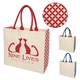 a group of catalina cotton canvas tote bag