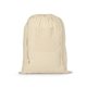 aerial view a natural cotton laundry bag, image 1 of 3