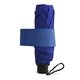 aerial view a blue-reflex manual open umbrella, image 1 of 8