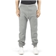 aerial view a heather grey threadfast apparel unisex ultimate fleece pant, image 1 of 3