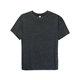 aerial view a black triblend threadfast apparel youth triblend t - shirt, image 1 of 4