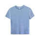 aerial view a royal triblend threadfast apparel youth triblend t - shirt, image 1 of 4