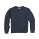 aerial view a anchor slate comfortwash by hanes unisex crew sweatshirt, image 1 of 6