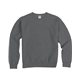 aerial view a concrete comfortwash by hanes unisex crew sweatshirt, image 1 of 6