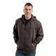 aerial view a charcoal berne mens berne heritage thermal lined sweatshirt, image 1 of 3
