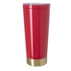aerial view a red/gold iconic tumbler 20 oz, image 1 of 2