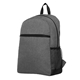 aerial view a grey pms431 business smart flush - front backpack, image 1 of 8