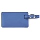 aerial view a blue pms8184 neoskin(r) luggage tag, image 1 of 4