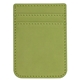 aerial view a green pms7495 donald rfid smartphone card holder, image 1 of 4