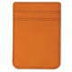 aerial view a orange pms1505 donald rfid smartphone card holder, image 1 of 3