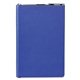 aerial view a blue pms2736 neoskin(r) hard cover journal notebook combo, image 1 of 5