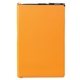 aerial view a orange pms1375 neoskin(r) hard cover journal notebook combo, image 1 of 6