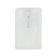aerial view a frosted clear 0.66 oz card shape hand sanitizer, image 1 of 6