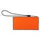 aerial view a orange ul heathered power bank, image 1 of 2