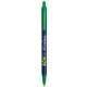 aerial view a navy barrel & green trim bic clic pen, image 3 of 3