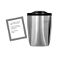 aerial view a silver appreciation rocks tumbler, image 1 of 2