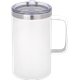 aerial view a white 18 oz urban peak(r) elevate vacuum camp mug, image 1 of 4