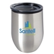 aerial view a silver good value(tm) wine tumbler - 12 oz., image 1 of 4
