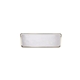 aerial view a silver columbus metal name badge (standard 3 x 1), image 1 of 3