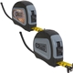 aerial view a grey 25 carpenter locking tape measure, image 1 of 4