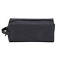 aerial view a black heathered dopp kit, image 1 of 4