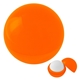 aerial view a orange vanilla flavor safety - sealed lip balm ball, image 1 of 2