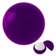 aerial view a purple vanilla flavor safety - sealed lip balm ball, image 1 of 2