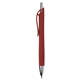 aerial view a red 187 barcelona softy pen with chrome accents, image 1 of 2