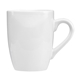 a white 14 oz ceramic challenger grande bistro mug - white