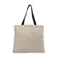 aerial view a black sumatra - 10 oz cotton canvas tote bag, image 1 of 2