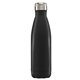 aerial view a black ibiza - 17 oz double - wall stainless bottle - colorjet, image 1 of 3