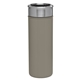 aerial view a gray 2470 kauai - 19 oz double - wall stainless tumbler, image 1 of 3