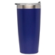 aerial view a blue 2748 kona - 16 oz double - wall stainless tumbler, image 1 of 2