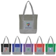 a group of glenwood - non - woven tote bag with 210d pocket - colorjet