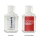 a clear 2oz hand sanitizer