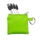aerial view a green sporty techie keyring set, image 1 of 2
