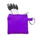 aerial view a purple sporty techie keyring set, image 1 of 2