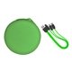 aerial view a green round cable organizer case, image 1 of 2