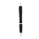 aerial view a black protector antibacterial ballpoint pen, image 1 of 3