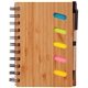 4.75 x 6 Bamboo Notebook with Pen Sticky Notes