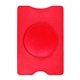 aerial view a red rfid stand - out phone / card holder, full color digital, image 1 of 3