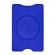 aerial view a blue rfid stand - out phone / card holder, full color digital, image 1 of 3